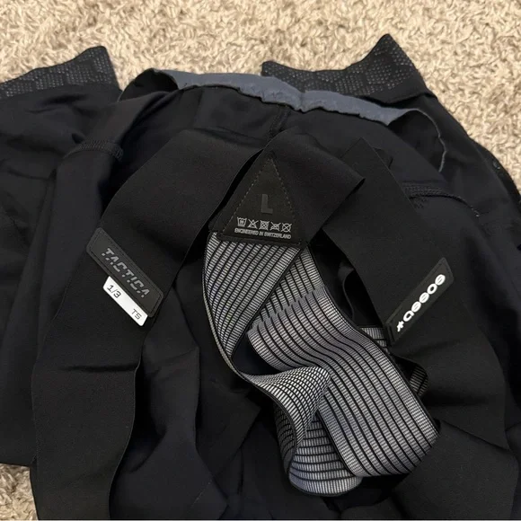 Assos Men's Tactica Kieskafer Gravel Bib Shorts T5 Large Black - Picture 3 of 3